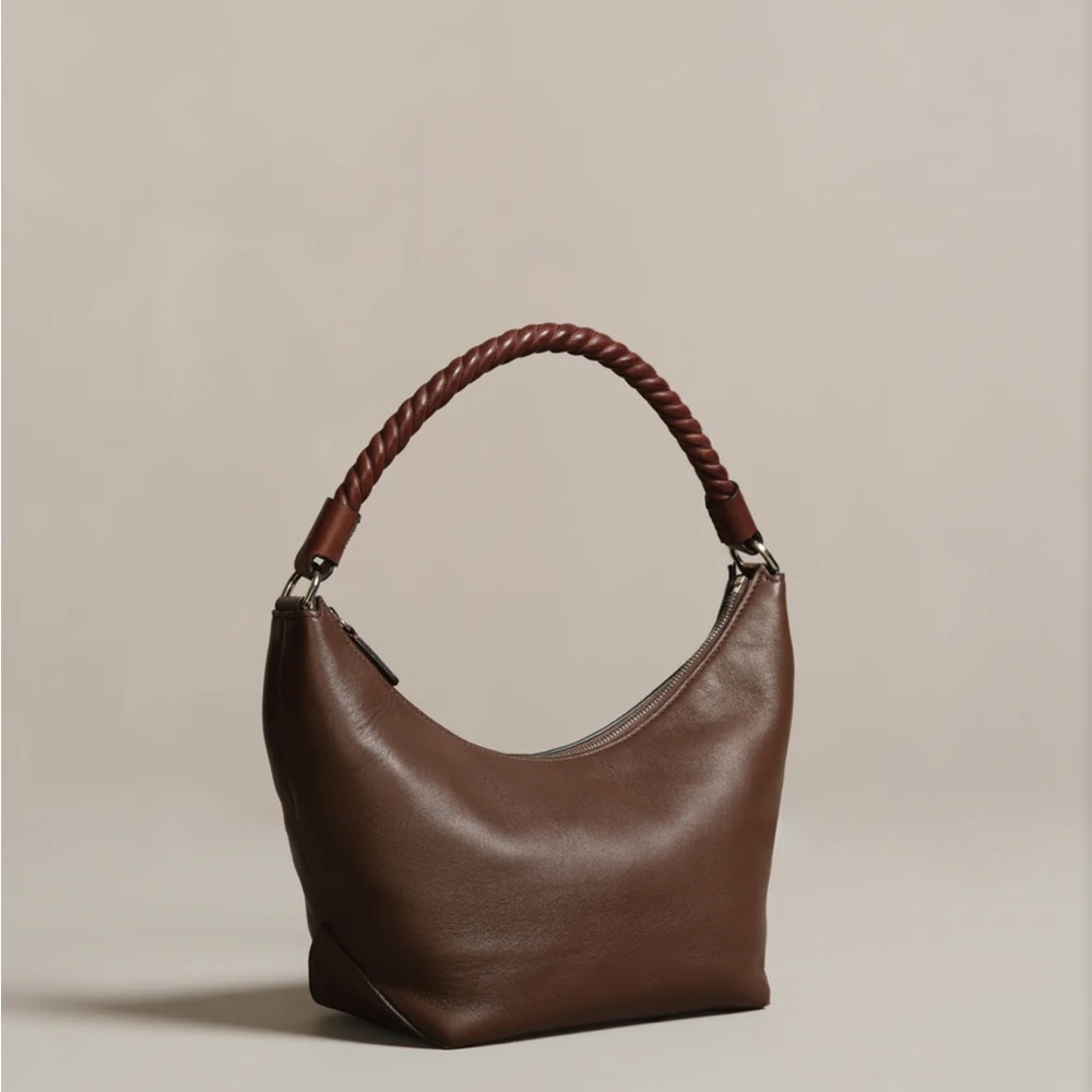 Jenni Kayne - Crescent Shoulder Bag - Chocolate- NWT
